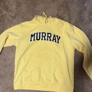 Yellow Murray State hoodie